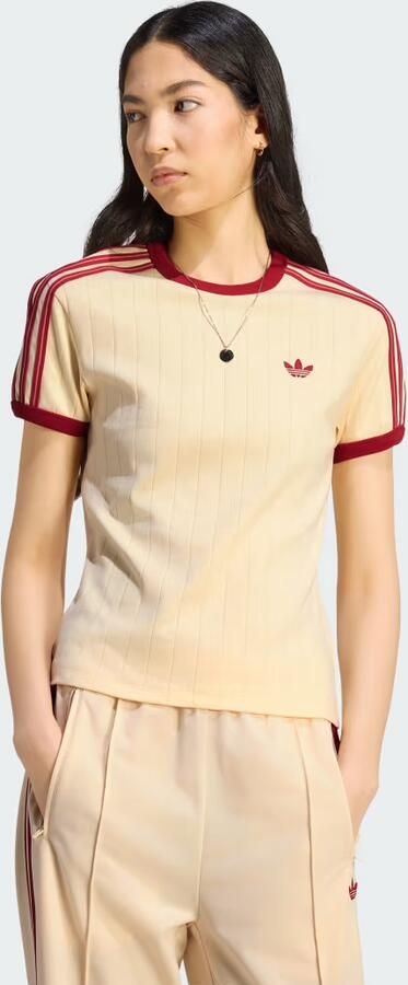 Adidas PINSTRIPE SLIM-FIT T-SHIRT