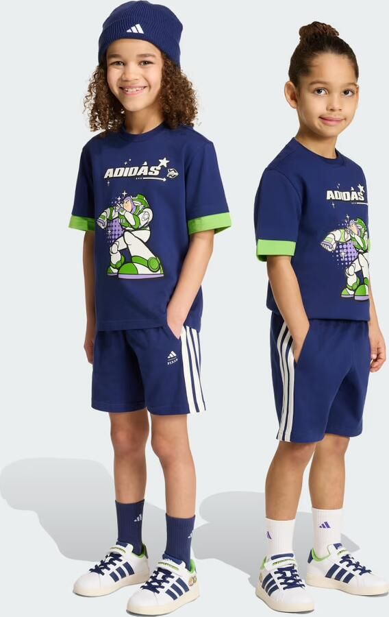 Adidas x Pixar Toy Story T-Shirt Shorts Set Children Blauw Kind Blauw - Foto 2