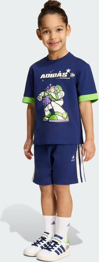 Adidas x Pixar Toy Story T-Shirt Shorts Set Children Blauw Kind Blauw - Foto 6