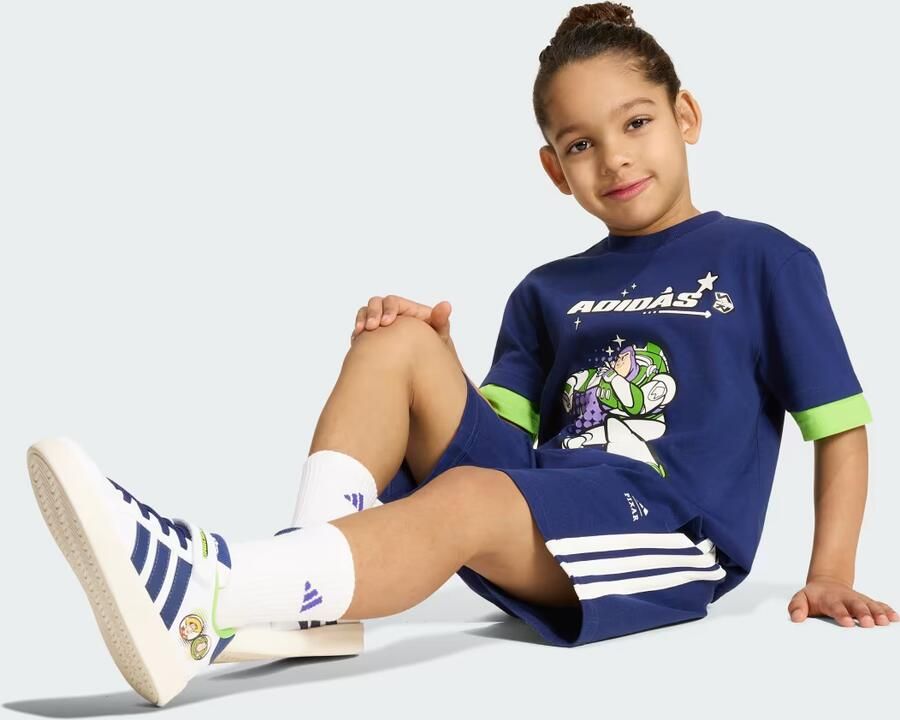 Adidas x Pixar Toy Story T-Shirt Shorts Set Children Blauw Kind Blauw - Foto 3
