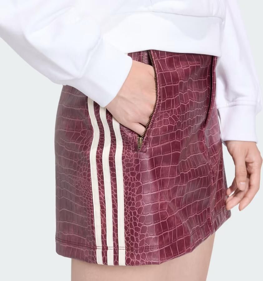 Adidas PLEATHER MINI ROK - Foto 3