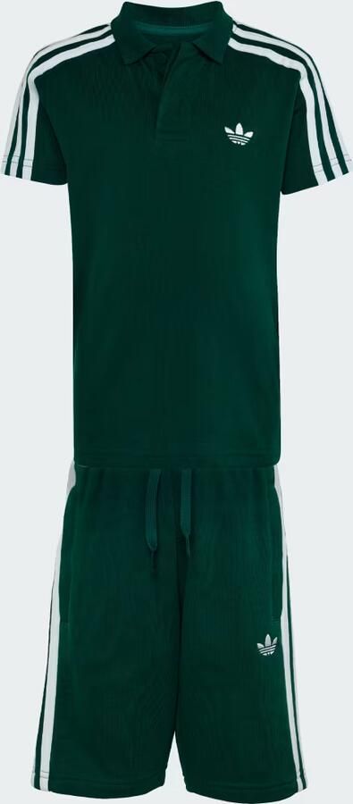 Adidas Originals Polo Shirt Shorts Set Children Groen Kind Groen - Foto 7
