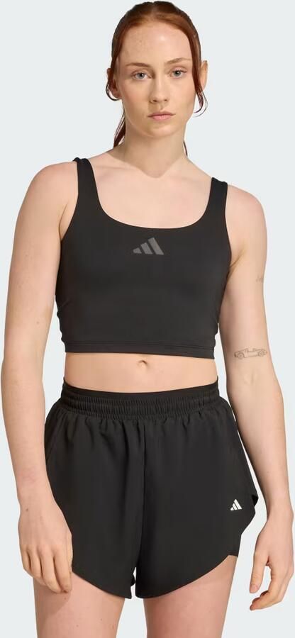 Adidas Sportswear Korte top met labelprint - Foto 8