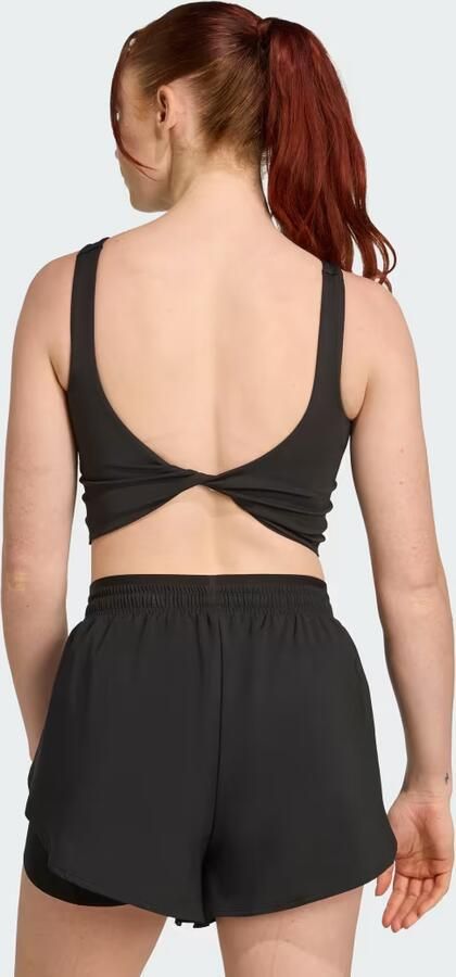 Adidas Sportswear Korte top met labelprint - Foto 7
