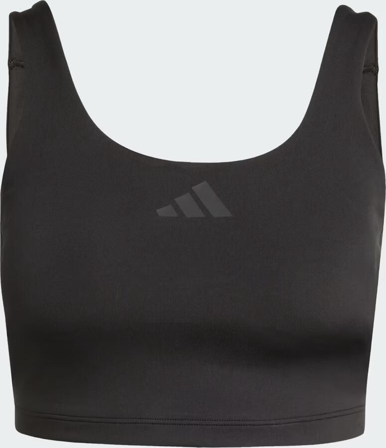 Adidas Sportswear Korte top met labelprint - Foto 2