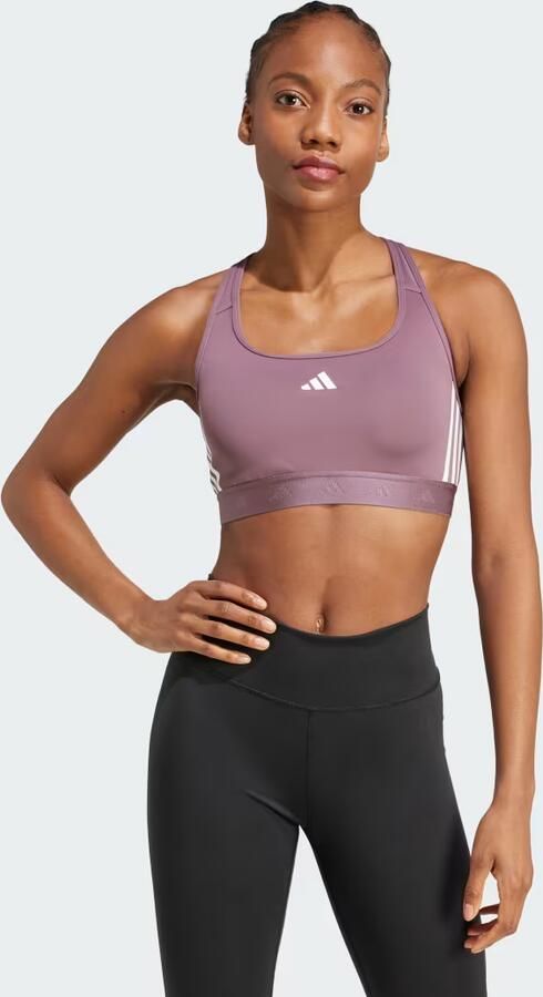 Adidas Powerreact Training Medium-Support Hyperglam Beha - Foto 6