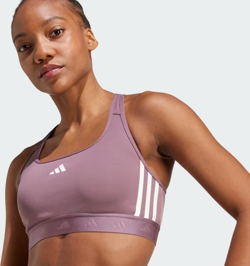 Adidas Powerreact Training Medium-Support Hyperglam Beha