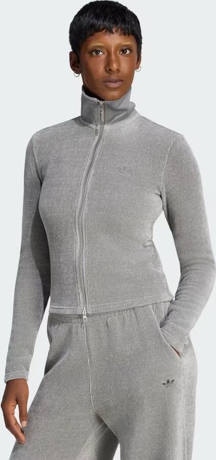 Adidas Prem Ess Chenille Sportvest met Ritssluiting
