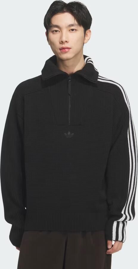 Adidas PREMIUM 3S KNITWEAR Sweatshirt - Foto 5