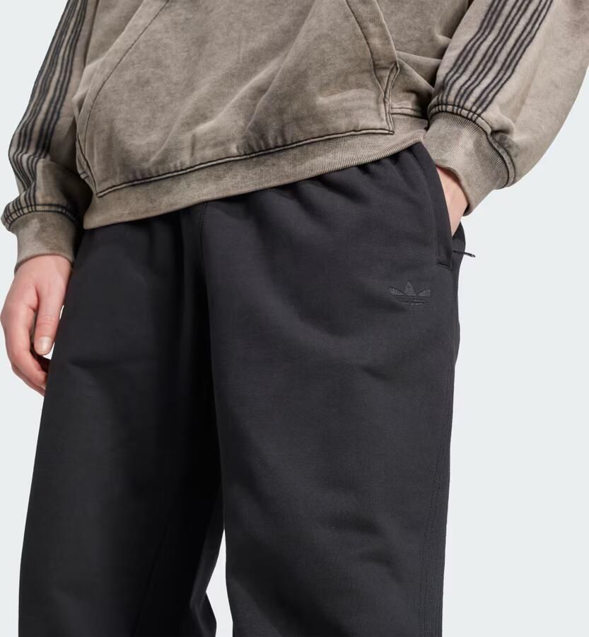 Adidas Premium Essentials Open Hem Broek Zwart- Heren Zwart