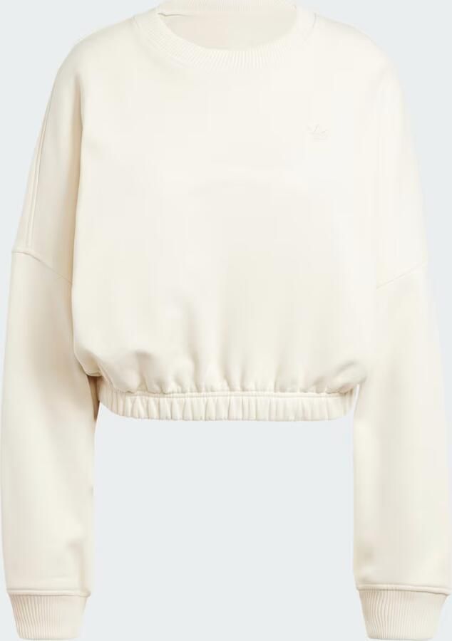 Adidas Originals Premium Essentials Oversized Sweatshirt voor vrouwen Beige Dames - Foto 4