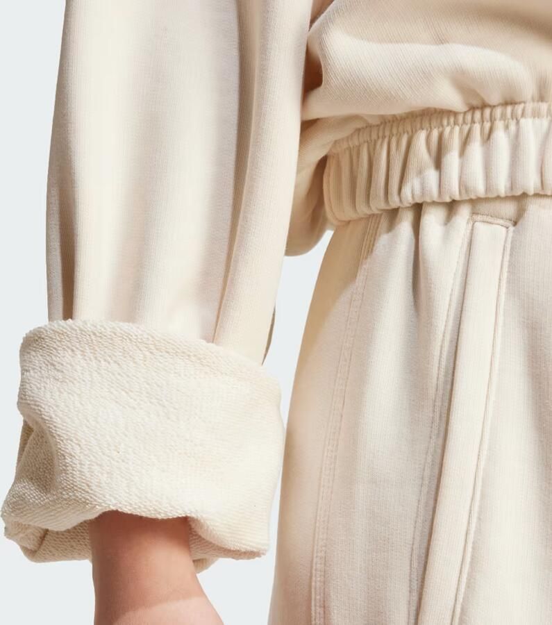 Adidas Originals Premium Essentials Oversized Sweatshirt voor vrouwen Beige Dames - Foto 2