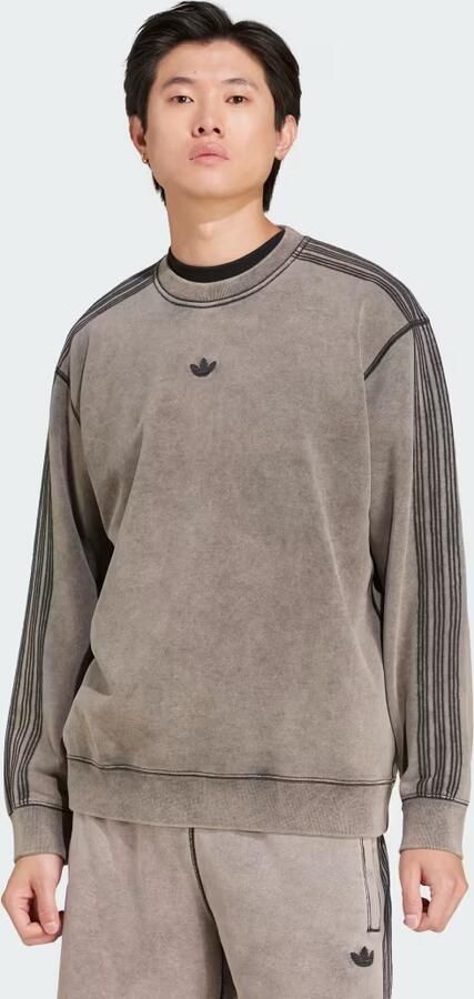 Adidas Premium Essentials Retro Washed Crew Sweatshirt