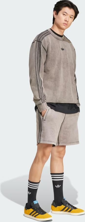 Adidas Premium Essentials Retro Washed Crew Sweatshirt - Foto 6