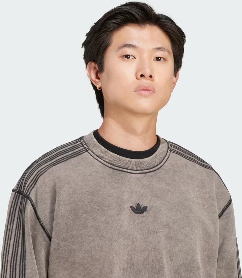 Adidas Premium Essentials Retro Washed Crew Sweatshirt - Foto 3