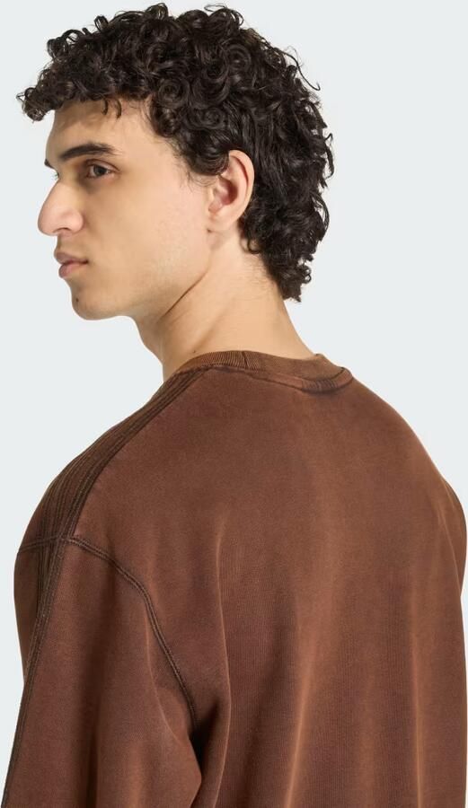 Adidas Premium Essentials Retro Washed Sweatshirt - Foto 4