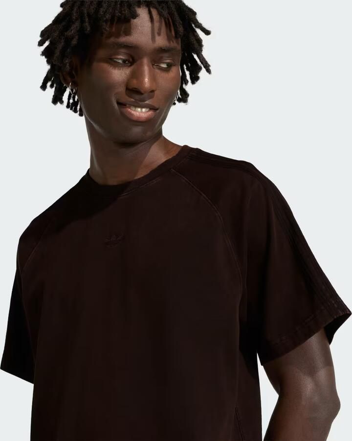 Adidas Originals T-shirt met ronde hals en labelstitching - Foto 4