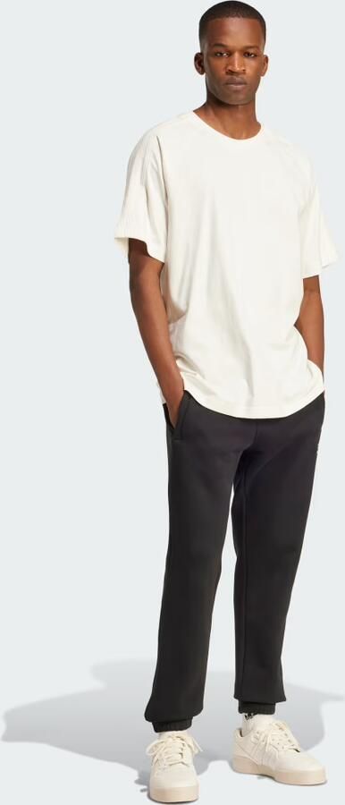 Adidas Originals T-shirt met geribde ronde hals - Foto 6