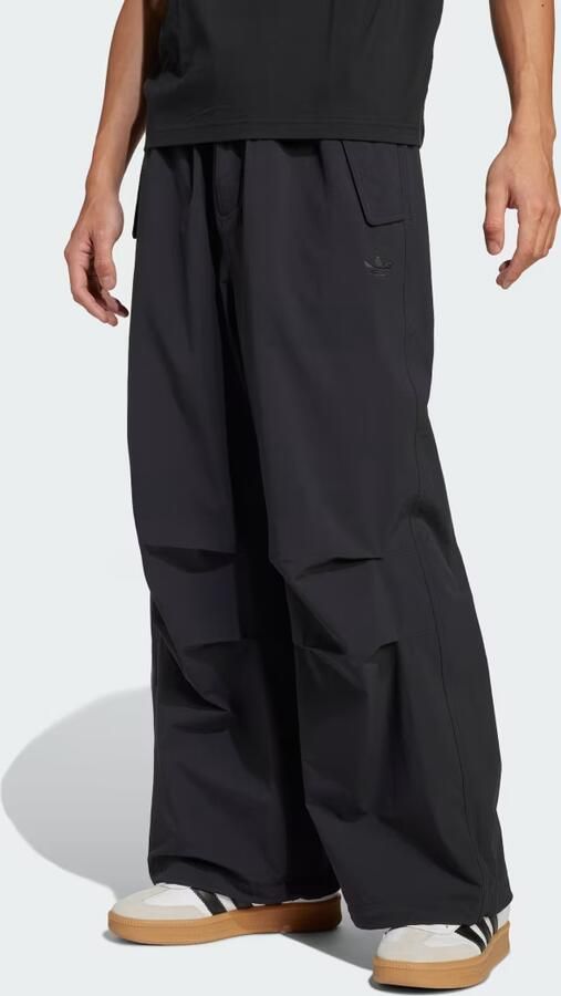 Adidas Premium Essentials Utility Parachute Broek Zwart- Heren Zwart - Foto 6