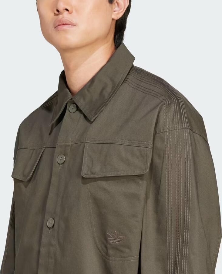 Adidas Premium Essentials Workwear Overhemd Groen- Heren Groen