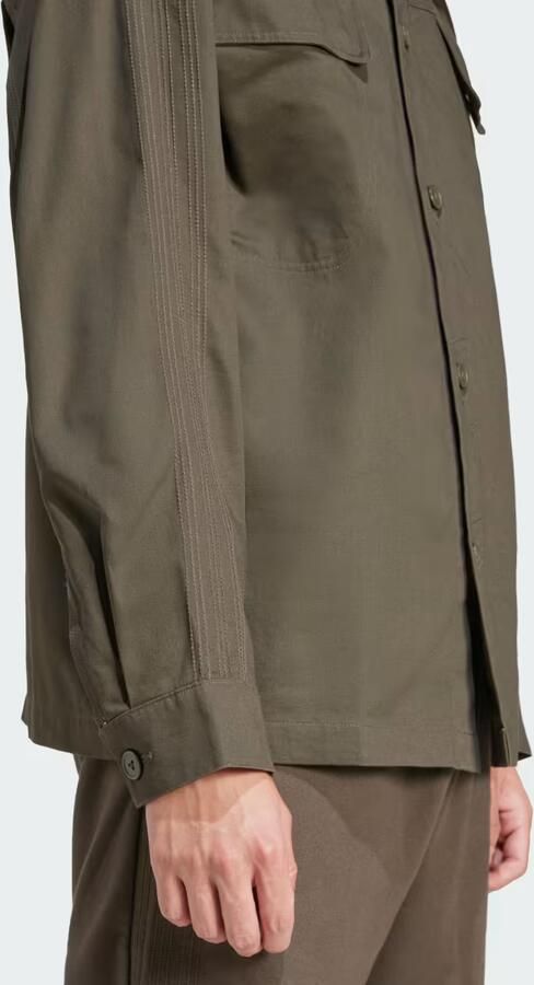 Adidas Premium Essentials Workwear Overhemd Groen- Heren Groen - Foto 3