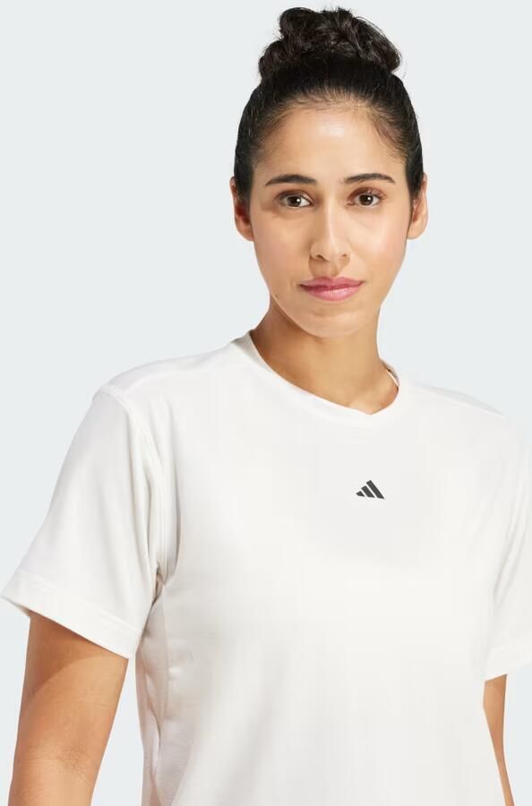 Adidas PrimeLift Back-Cutout 3-Stripes T-shirt - Foto 5