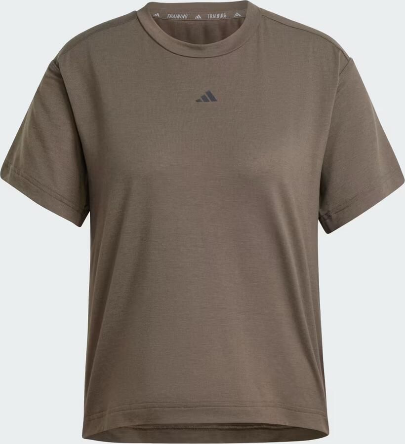 Adidas T-shirt Korte Mouw T-shirt Power Back Cutout 3-Stripes - Foto 2