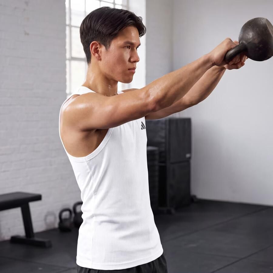 Adidas PrimeLift Essentials Workout Rib Tanktop - Foto 3