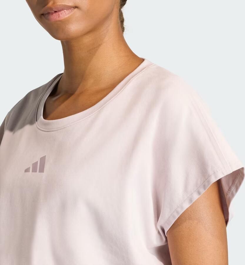 Adidas PrimeLift Korte Boxy 3-Stripes Workouttanktop - Foto 3