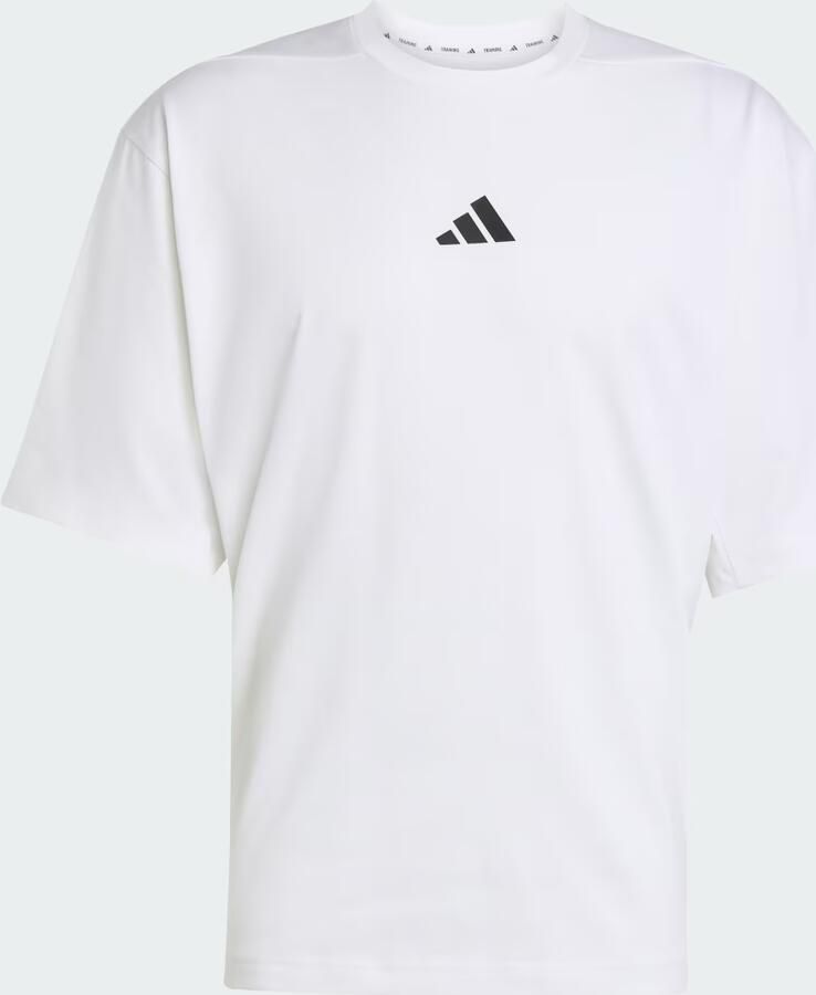 Adidas Training Oversize sport-T-shirt met logoprint - Foto 4