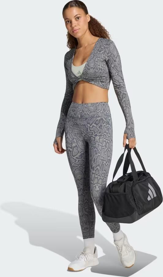 Adidas PrimeLift Snake Twist Dubbelzijdig Draagbare Workoutlongsleeve - Foto 5