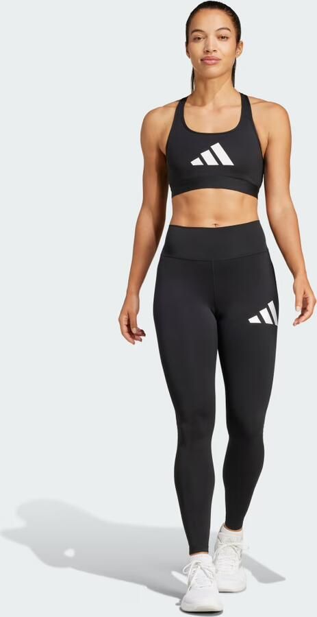 Adidas Bralette Brassière Powerreact Big Logo Graphic maintien léger - Foto 12
