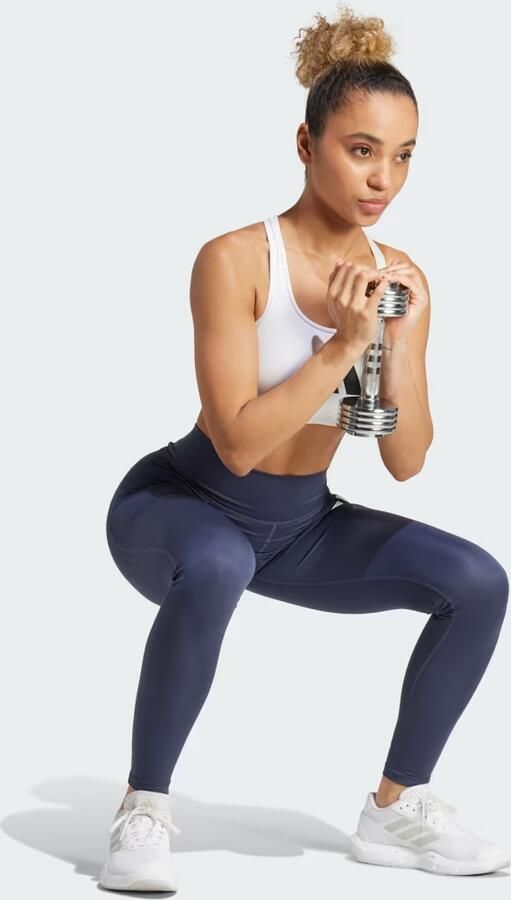 Adidas Bralette Soutien-gorge Powerreact Big Logo Graphic ajusté - Foto 4