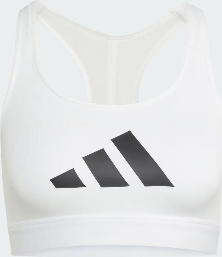 Adidas Bralette Soutien-gorge Powerreact Big Logo Graphic ajusté - Foto 2