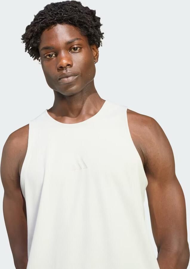 Adidas PUREMOTION GERIBBELDE TANKTOP - Foto 3