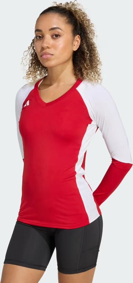 Adidas Quickset Long Sleeve Volleybalshirt