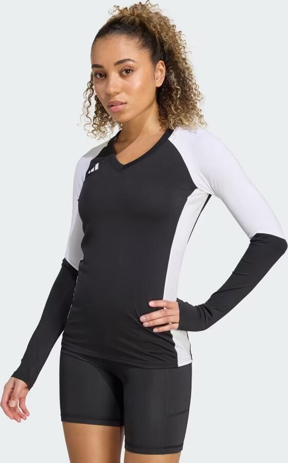 Adidas Quickset Long Sleeve Volleybalshirt