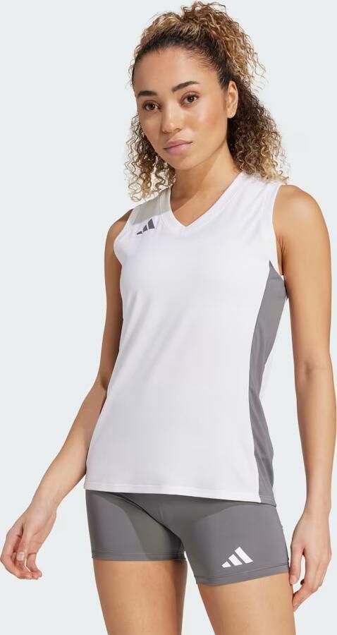 Adidas Quickset Sleeveless Volleybalshirt