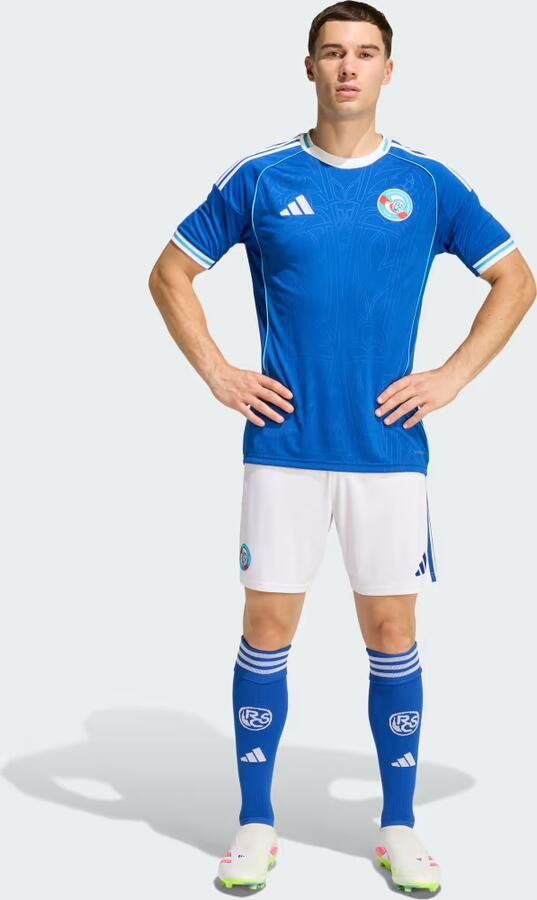 Adidas RACING CLUB DE STRASBOURG 25 26 HOME SHORT - Foto 6