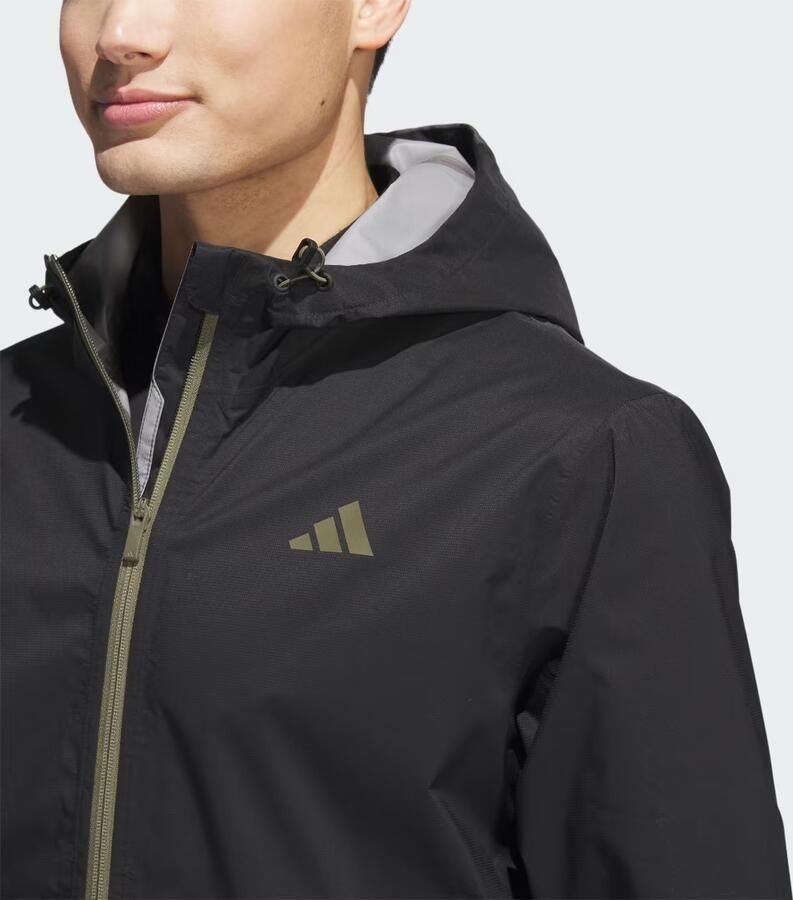 Adidas RAIN.RDY Jack Zwart- Heren Zwart - Foto 2