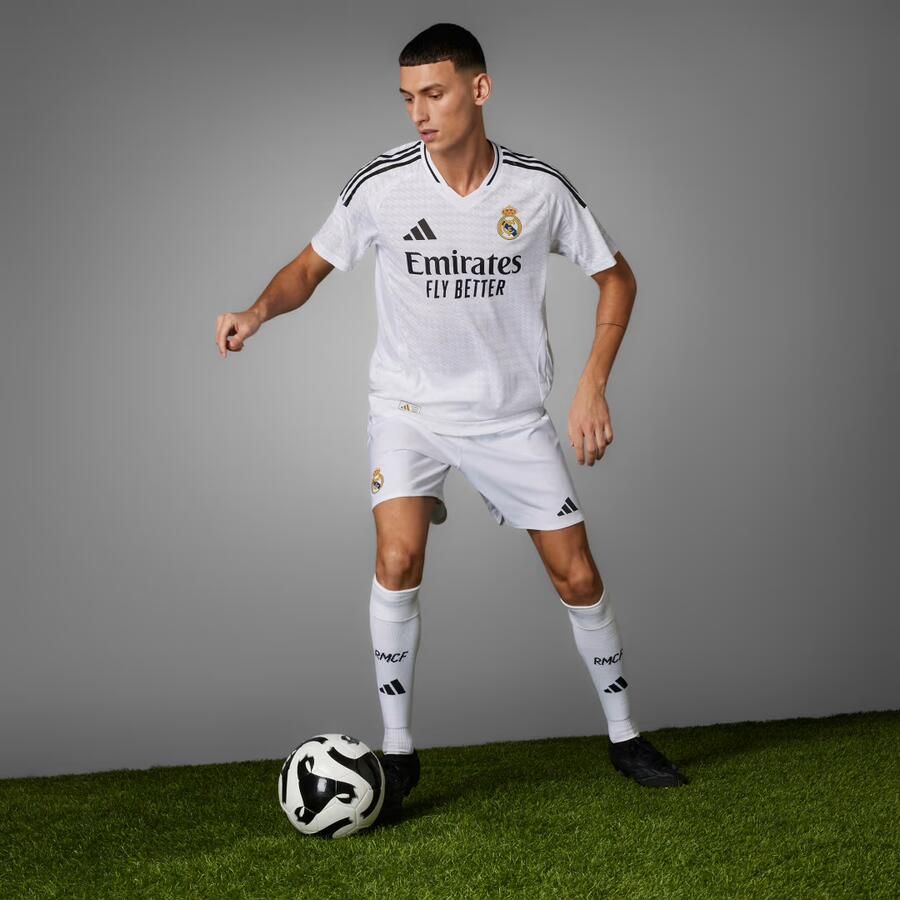Adidas Real Madrid 2024 25 Match Home Shirt White- Heren White - Foto 4