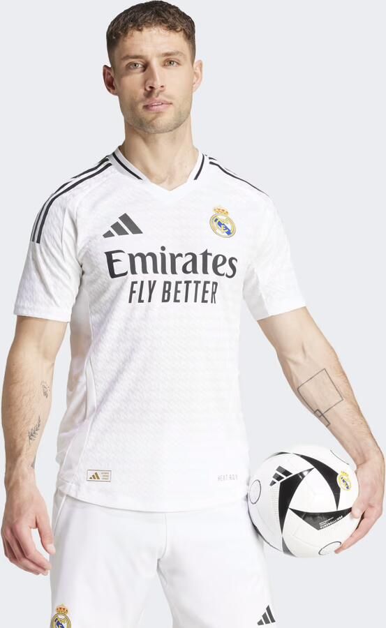 Adidas Real Madrid 2024 25 Match Home Shirt White- Heren White - Foto 4
