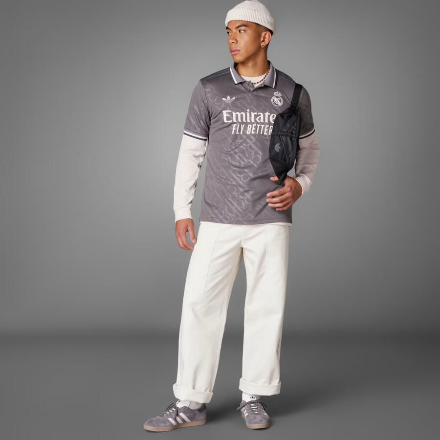 Adidas Originals Real Madrid 2024 25 Third Shirt Bruin- Heren Bruin - Foto 3