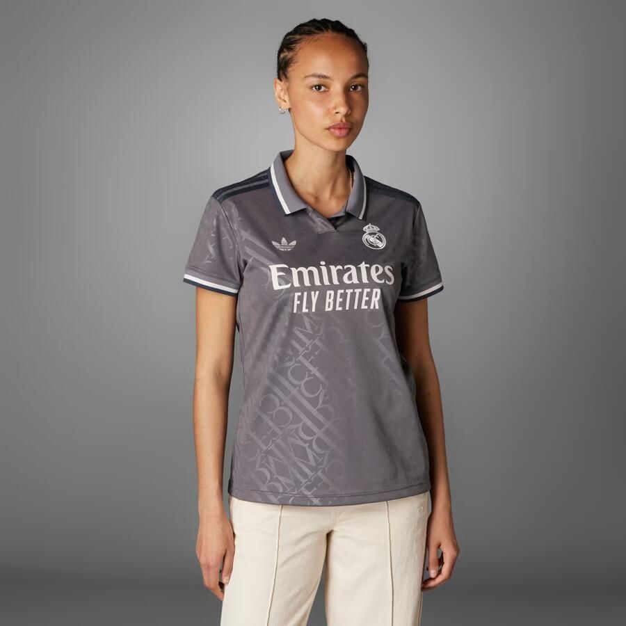 Adidas Real Madrid 24 25 Derde Shirt Bruin- Dames Bruin - Foto 6