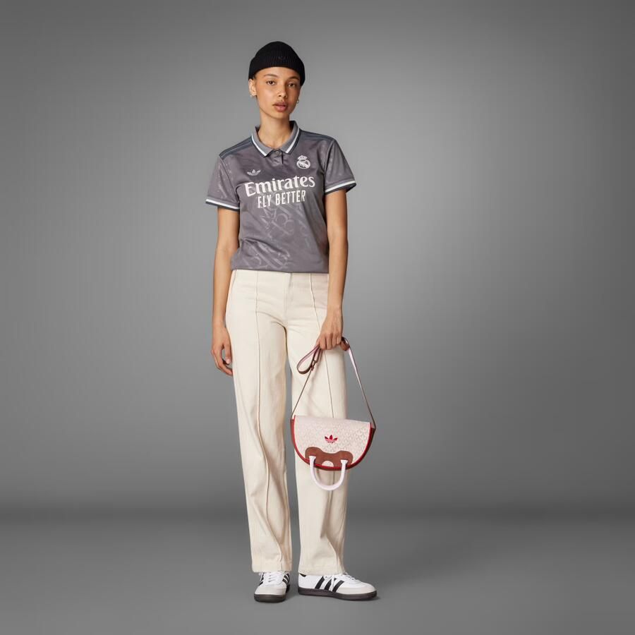 Adidas Real Madrid 24 25 Derde Shirt Bruin- Dames Bruin - Foto 4