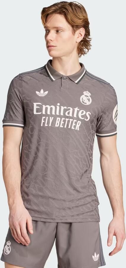 Adidas Real Madrid 24 25 Derde Shirt Bruin- Heren Bruin - Foto 5