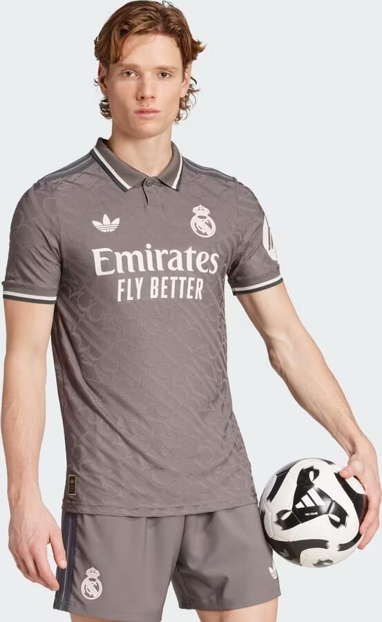 Adidas Real Madrid 24 25 Derde Shirt Bruin- Heren Bruin - Foto 3