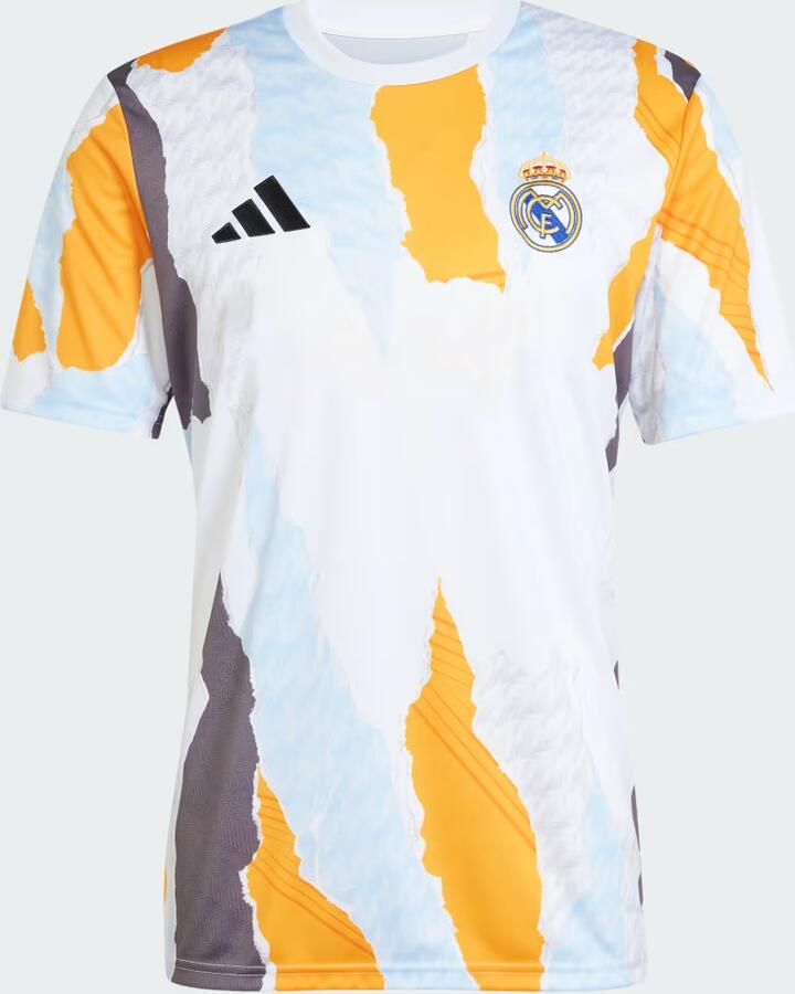 Adidas Real Madrid Pre Match Shirt Wit- Heren Wit