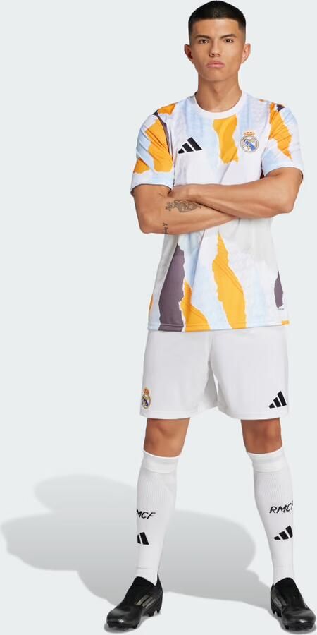 Adidas Real Madrid Pre Match Shirt Wit- Heren Wit - Foto 5