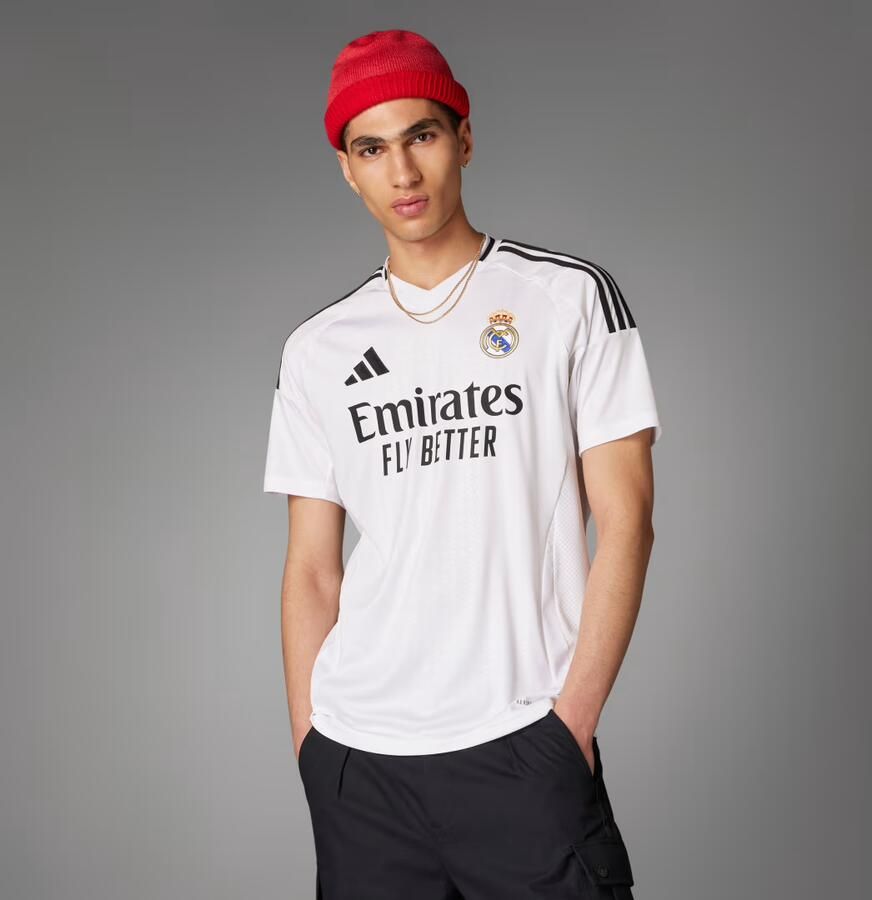 Adidas Real Madrid 2024 25 Home Shirt Wit- Heren Wit - Foto 6